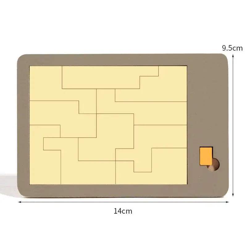 Wooden Tangram Puzzle Educational Toy Boosts Spatial Skills - ToylandEU
