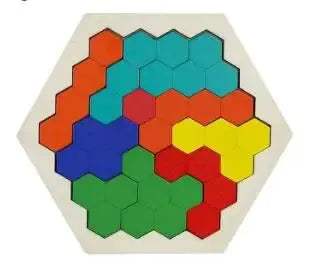 Wooden Tangram Puzzle Educational Toy Boosts Spatial Skills - ToylandEU