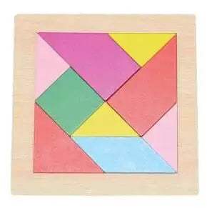 Wooden Tangram Puzzle Educational Toy Boosts Spatial Skills - ToylandEU