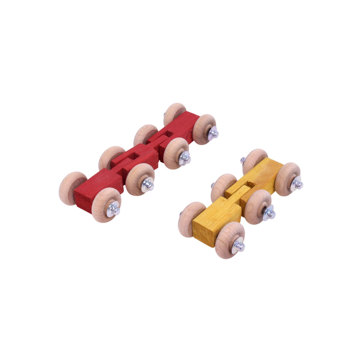 Wooden Train Roller Track For Kids Non Toxic Finish