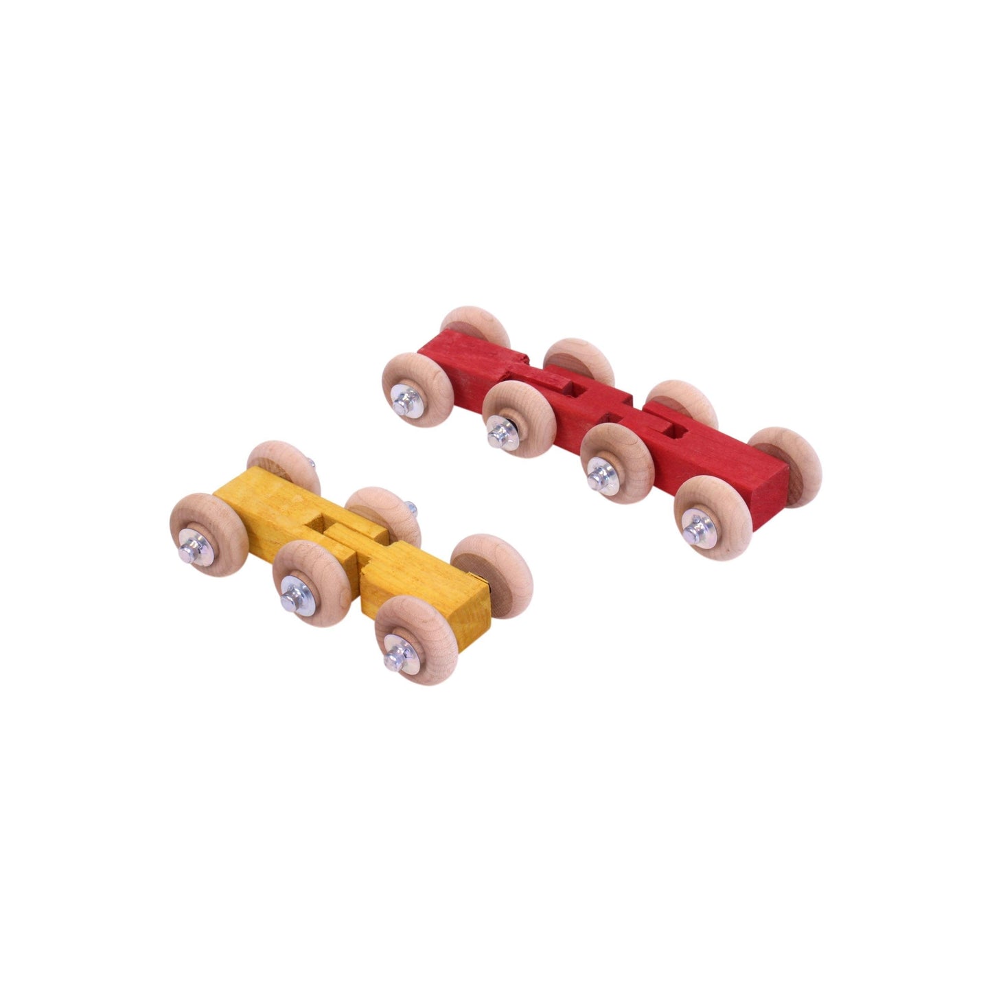 Wooden Train Roller Track For Kids Non Toxic Finish