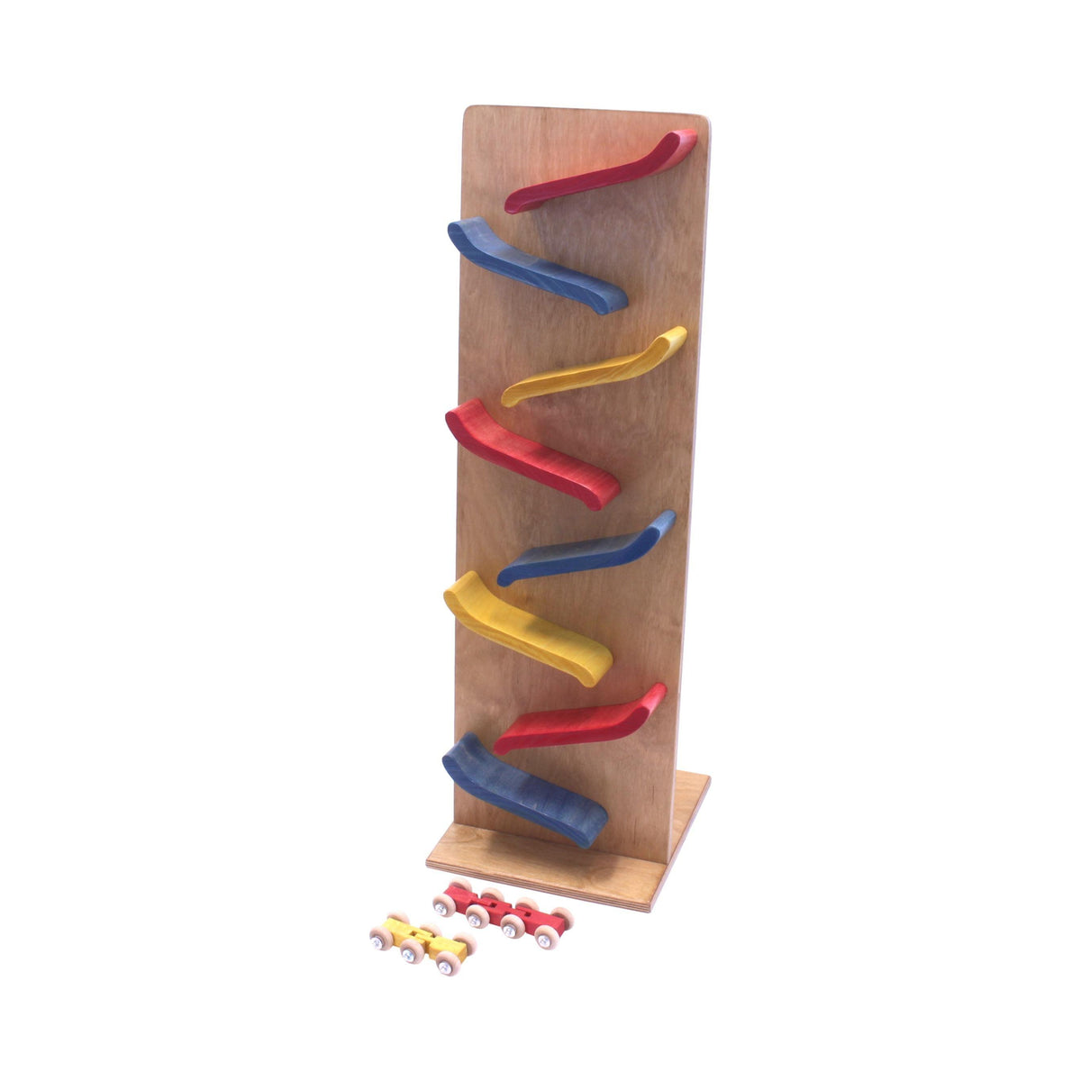 Wooden Train Roller Track For Kids Non Toxic Finish