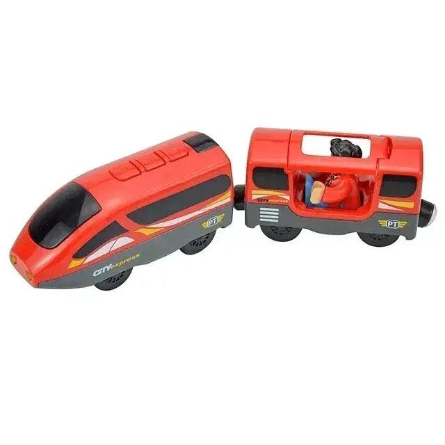  Wooden Train Set For Kids Educational Track Toys Gift -  ToylandEU™