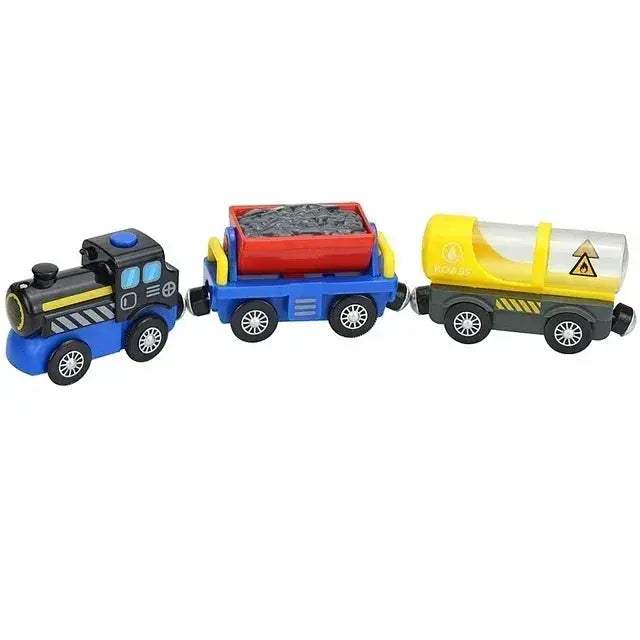 Wooden Train Set For Kids Educational Track Toys Gift - ToylandEU