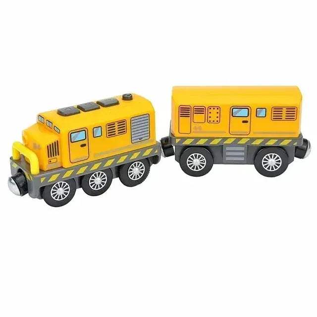 Wooden Train Set For Kids Educational Track Toys Gift - ToylandEU