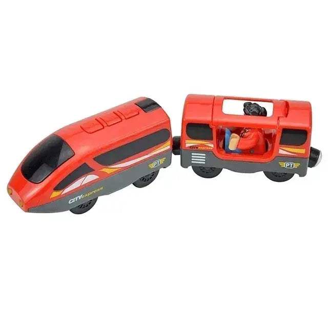 Wooden Train Set For Kids Educational Track Toys Gift - ToylandEU
