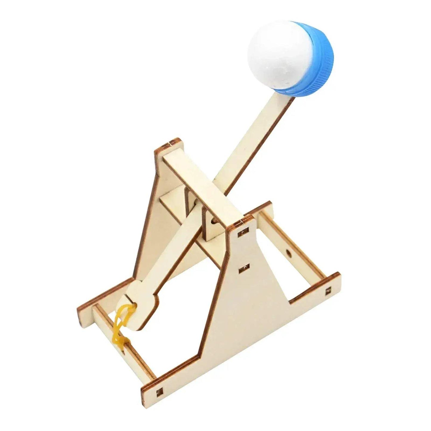 Wooden Trebuchet Catapult Kit For Kids DIY Science Educational Toy - ToylandEU