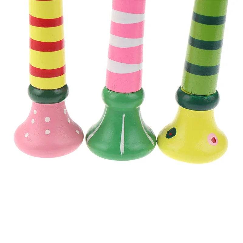Wooden Trumpet Educational Toy - Safe, Non-Toxic, Fun for Kids! - ToylandEU