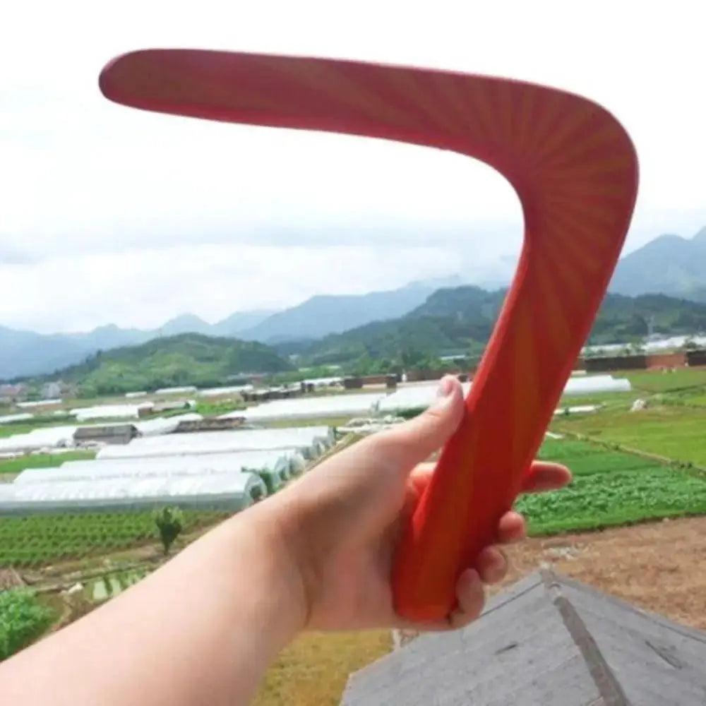  Wooden V Shaped Boomerang Outdoor Skill Toy Durable -  ToylandEU™