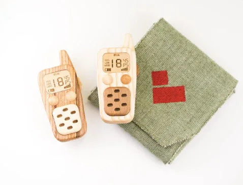 Wooden Walkie Talkies for Kids - ToylandEU