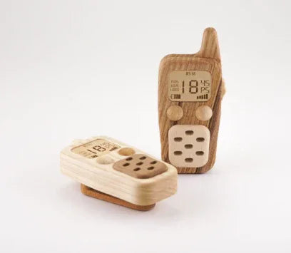 Wooden Walkie Talkies for Kids - ToylandEU