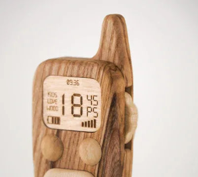 Wooden Walkie Talkies for Kids - ToylandEU