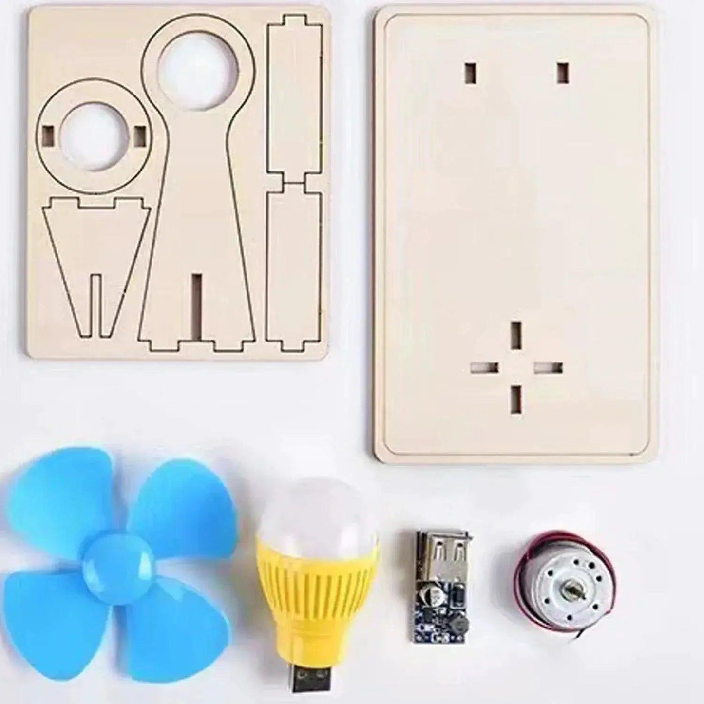  Wooden Wind Turbine STEM Toy Kit For Kids -  ToylandEU™