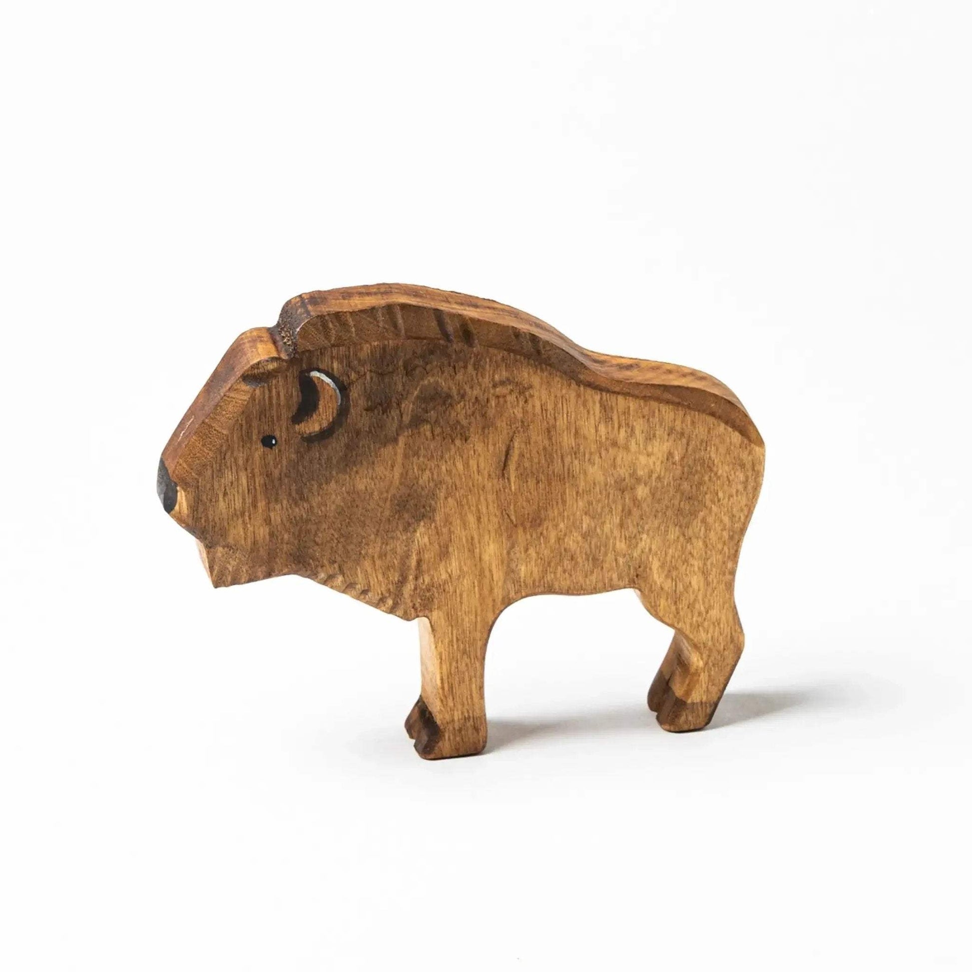 Wooden Woodland Animals Set for Creative Play and Learning - ToylandEU