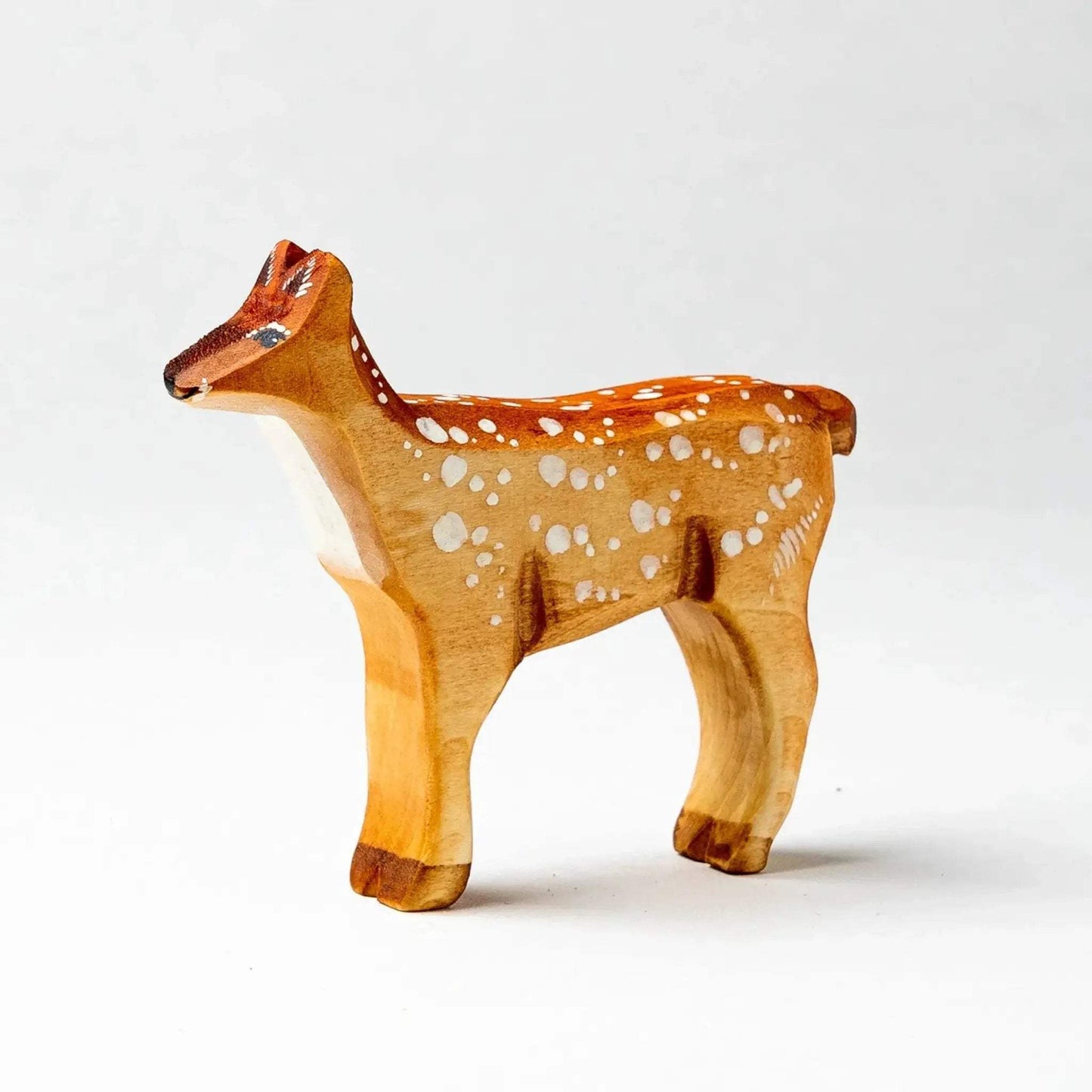 Wooden Woodland Animals Set for Creative Play and Learning - ToylandEU