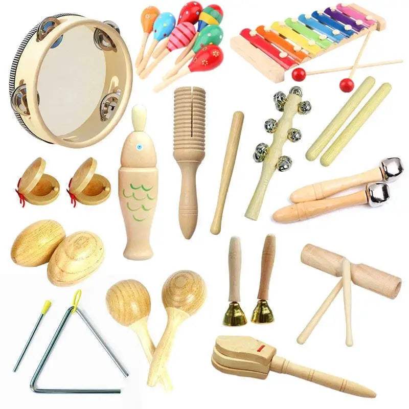 Wooden Xylophone Toy For Toddlers Educational Montessori Music Instrument - ToylandEU