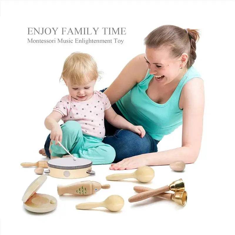 Wooden Xylophone Toy For Toddlers Educational Montessori Music Instrument - ToylandEU