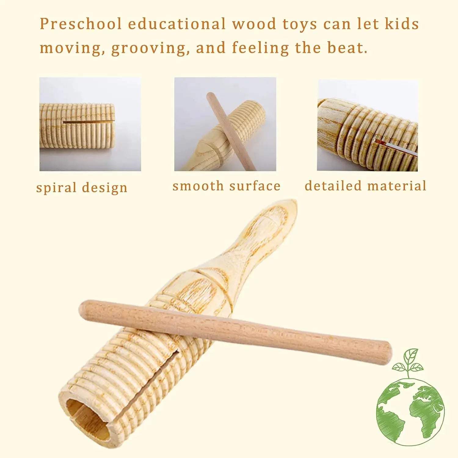 Wooden Xylophone Toy For Toddlers Educational Montessori Music Instrument - ToylandEU
