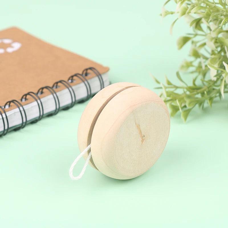  Wooden Yoyo Toy | Mini Round Size | Toylandeu™ 