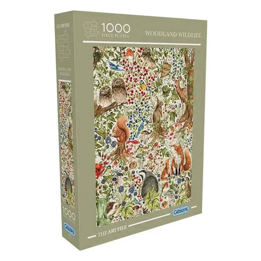 Woodland Wildlife Jigsaw Puzzle 1000 Pieces Cozy Winter -  ToylandEU™