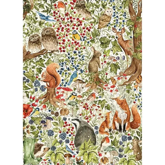  Woodland Wildlife Jigsaw Puzzle 1000 Pieces Cozy Winter -  ToylandEU™