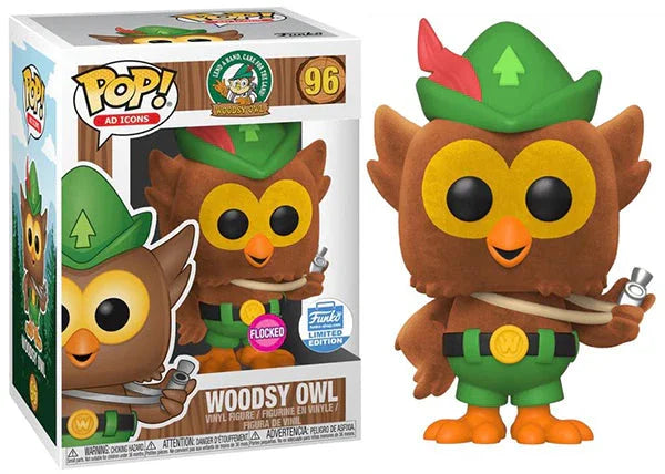 Woodsy Owl (Ad Icons, Flocked) 96 - Funko Shop Exclusive - ToylandEU