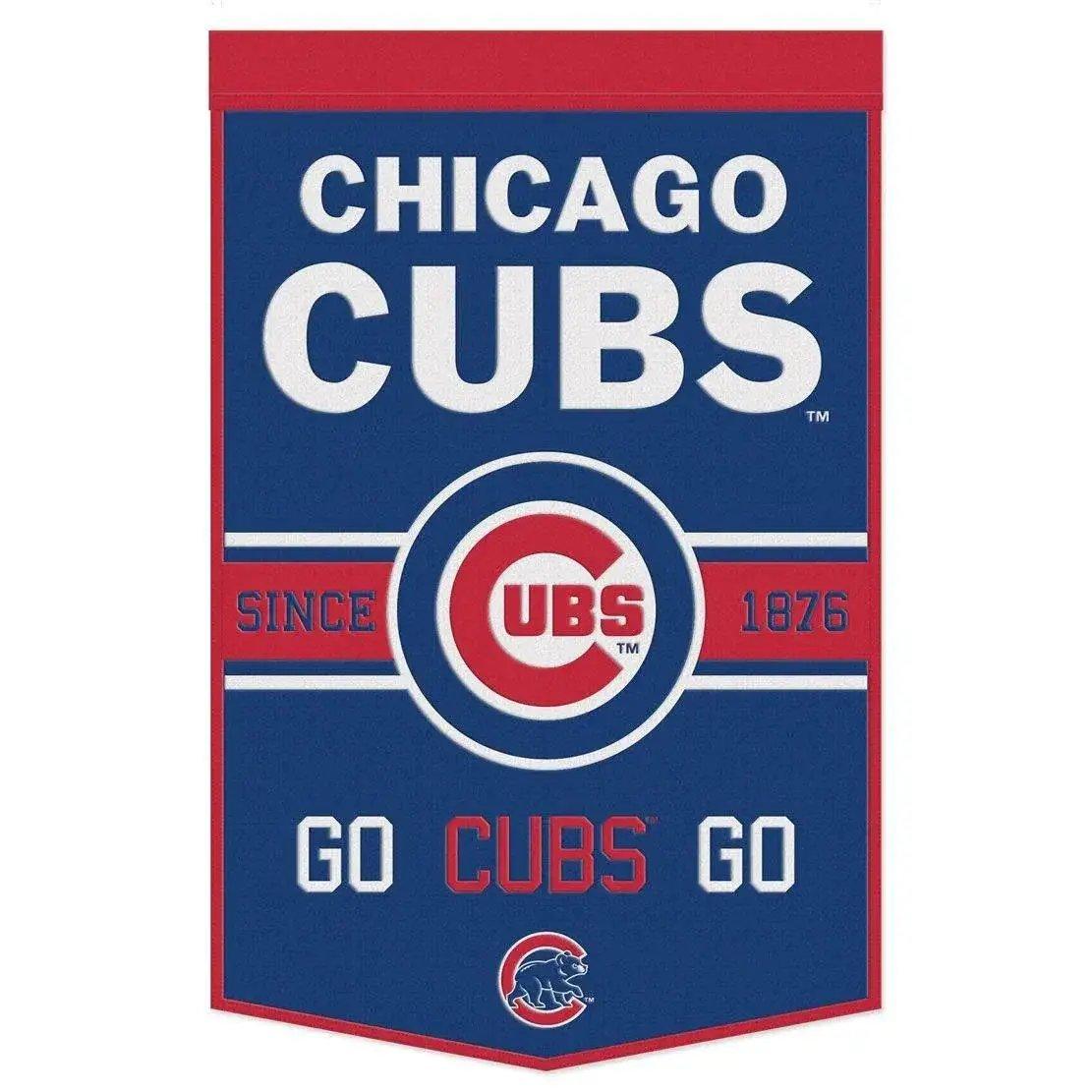  Chicago Cubs Wool Banner 24x38 Dynasty Slogan Wall Decor -  ToylandEU™