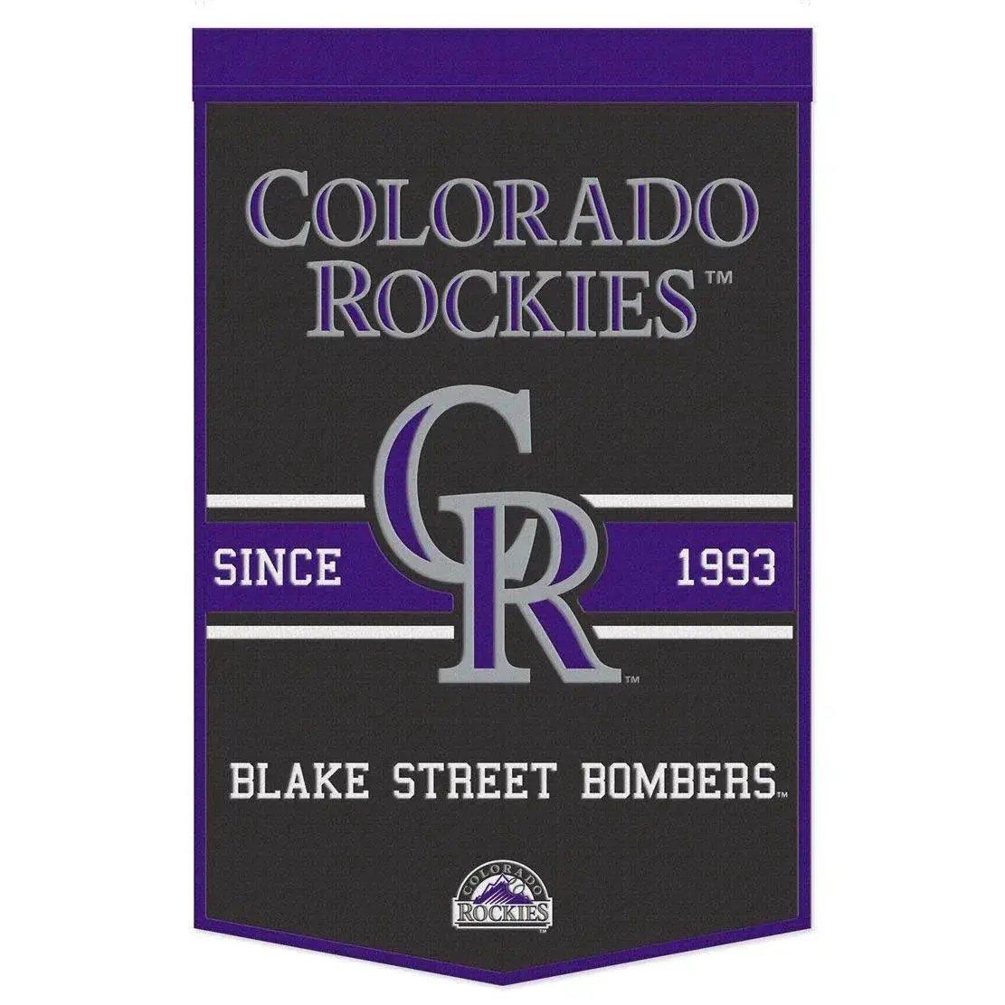  Colorado Rockies Wool Banner 24x38 Dynasty Slogan Design -  ToylandEU™
