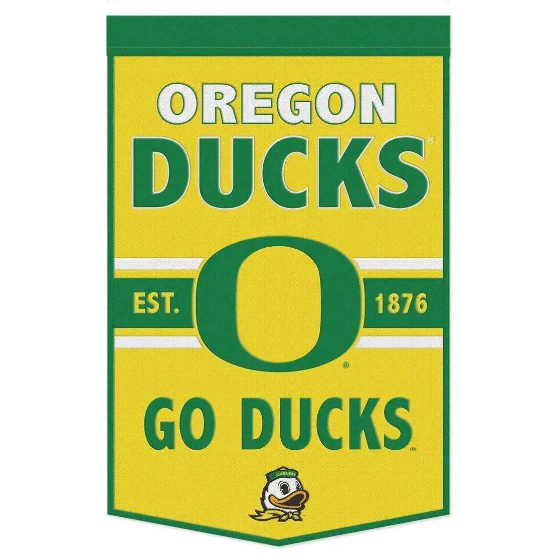  Oregon Ducks Wool Banner 24x38 Dynasty Slogan Design -  ToylandEU™