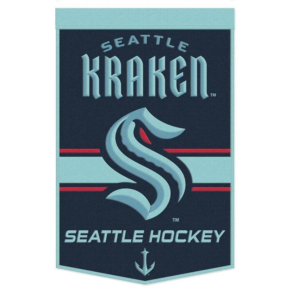  Seattle Kraken Wool Banner 24x38 Dynasty Slogan Design -  ToylandEU™
