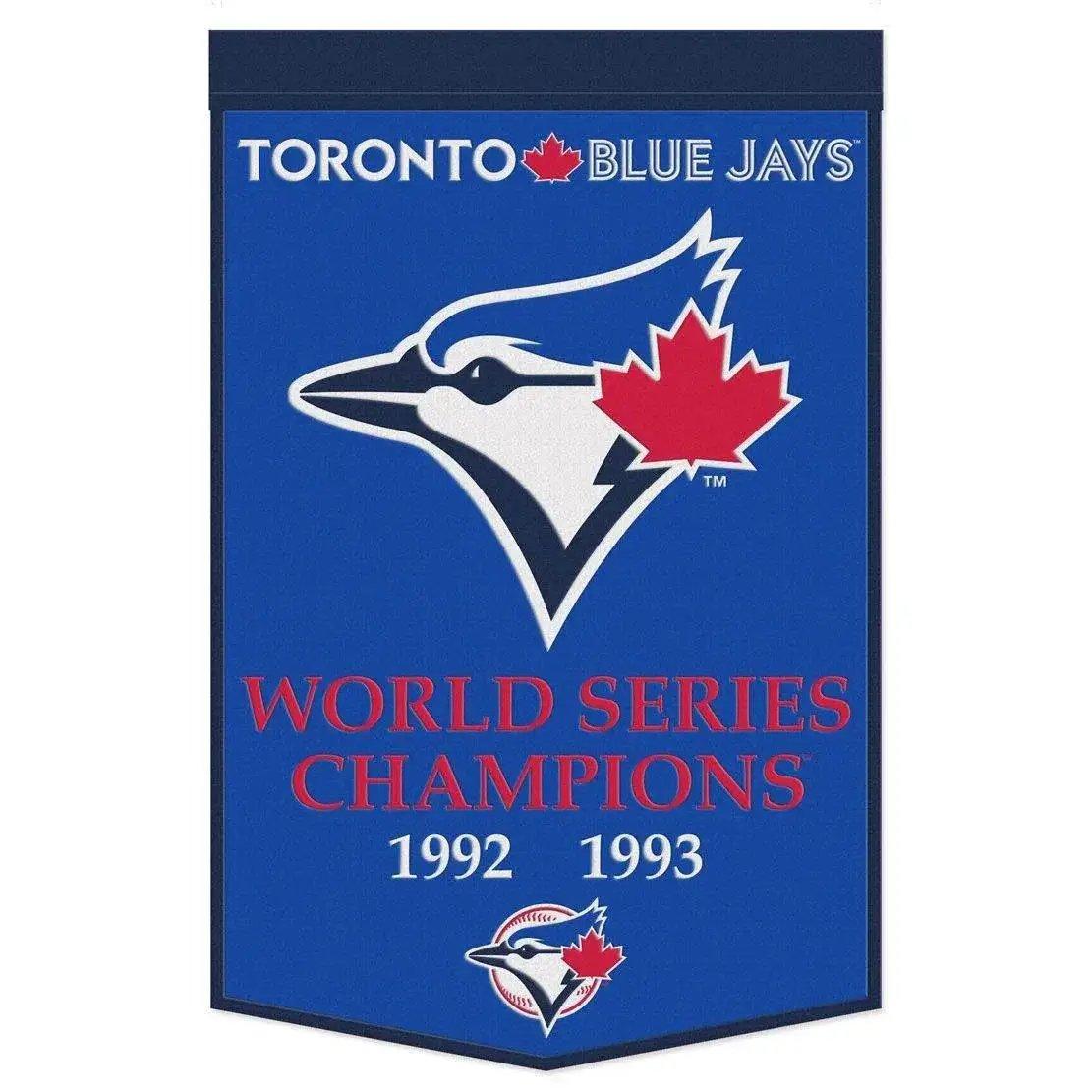  Toronto Blue Jays Wool Banner 24x38 Dynasty Champ Design -  ToylandEU™