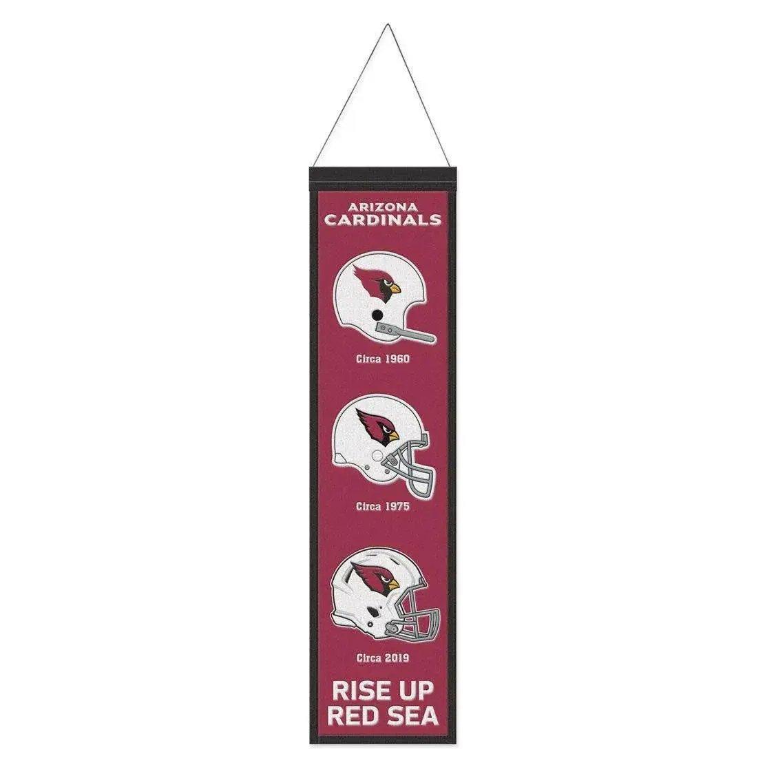  Arizona Cardinals Wool Banner 8x32 Heritage Evolution Design -  ToylandEU™