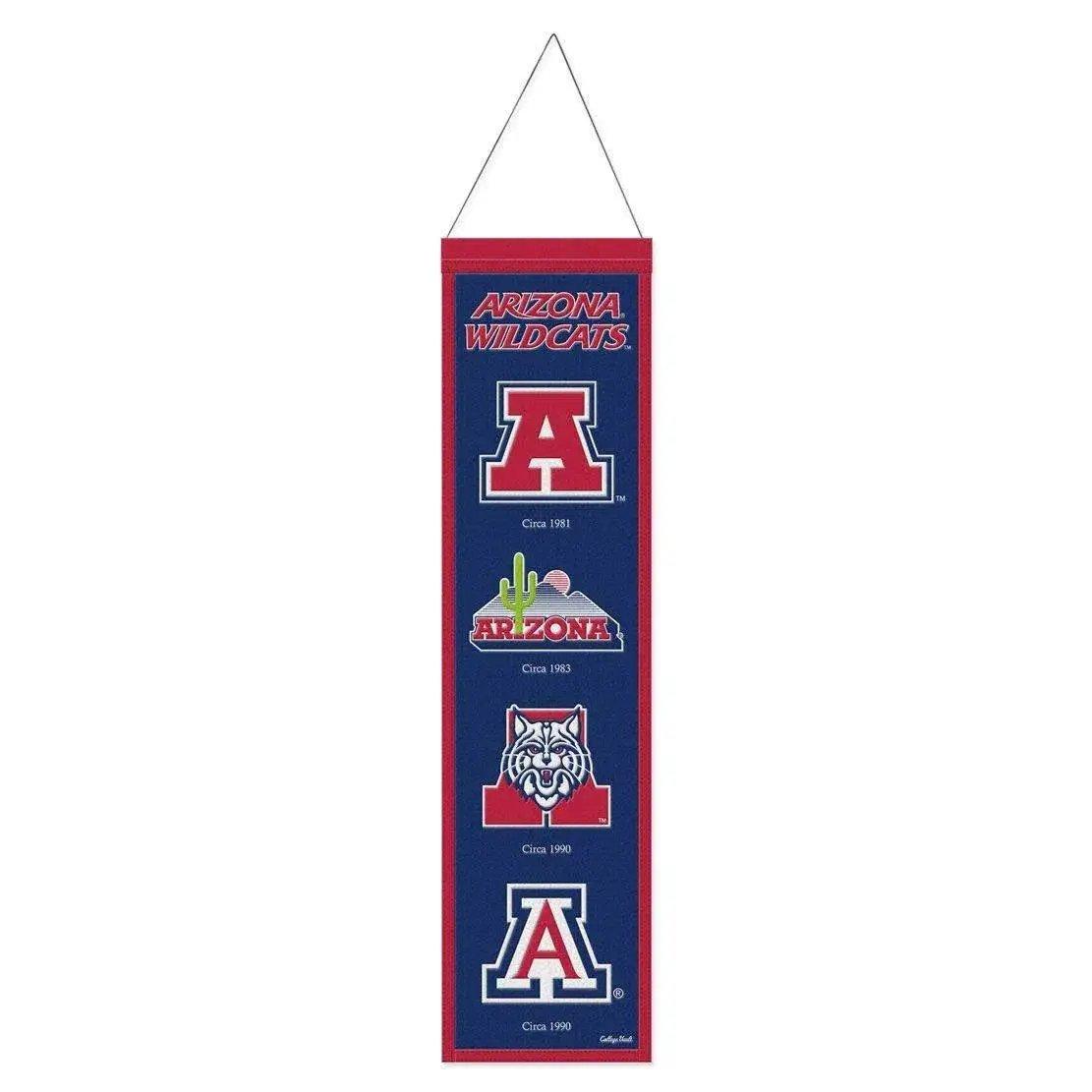  Arizona Wildcats Wool Banner 8x32 Heritage Evolution Design -  ToylandEU™