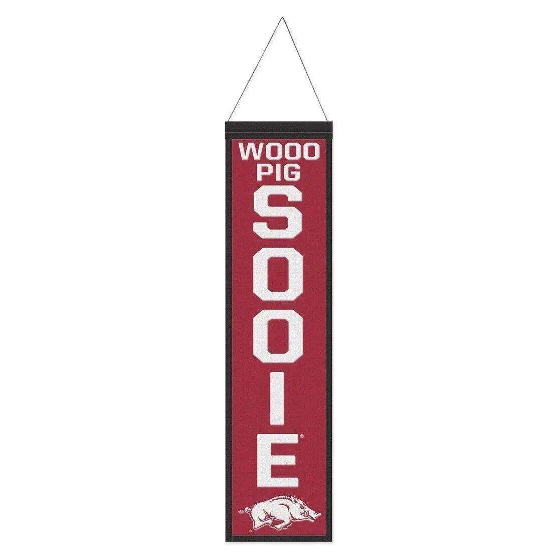 Arkansas Razorbacks Wool Banner 8x32 Heritage Slogan -  ToylandEU™