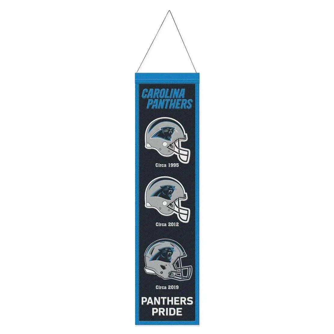  Carolina Panthers Wool Banner 8x32 Evolution Design -  ToylandEU™