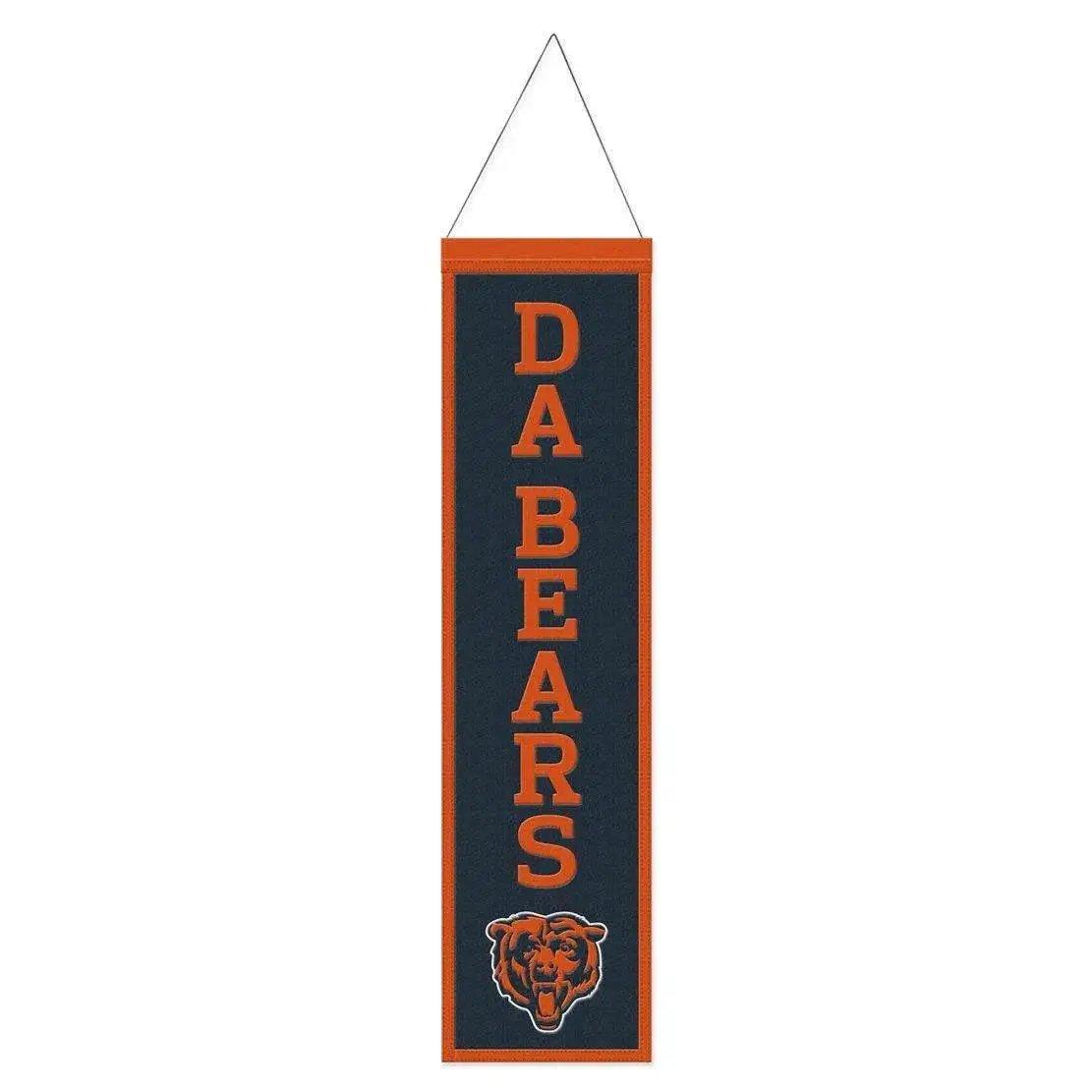  Chicago Bears Wool Banner 8x32 Heritage Slogan Design -  ToylandEU™