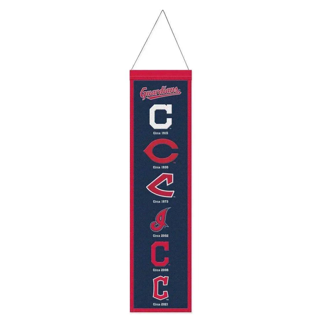  Cleveland Guardians Wool Banner 8x32 Heritage Evolution -  ToylandEU™