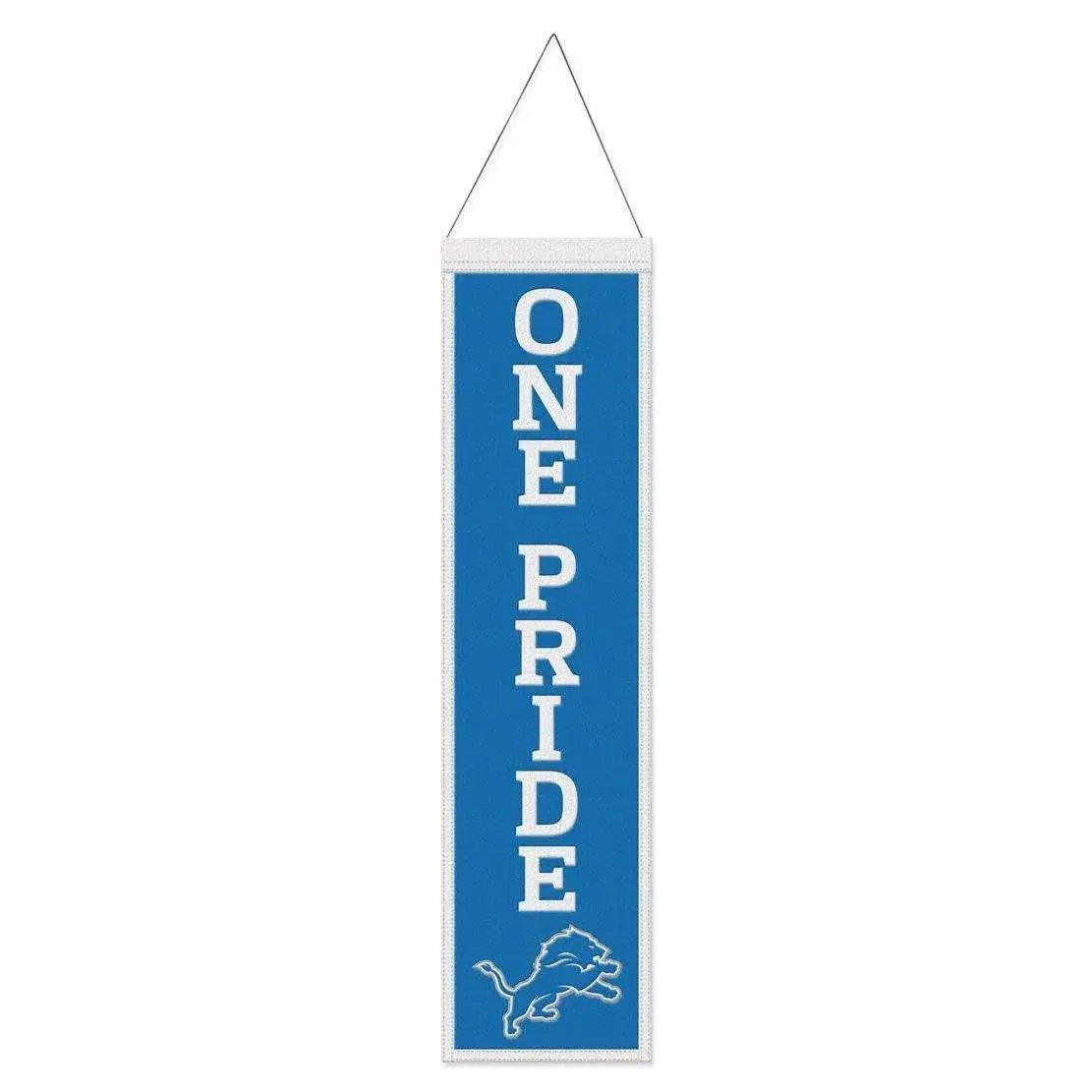  Detroit Lions Wool Banner 8x32 Inches Heritage Slogan Design -  ToylandEU™