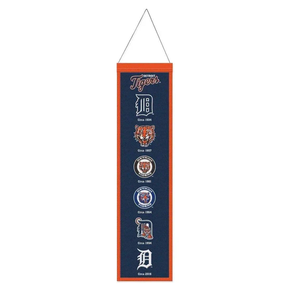  Detroit Tigers Wool Banner 8x32 Heritage Evolution Design -  ToylandEU™