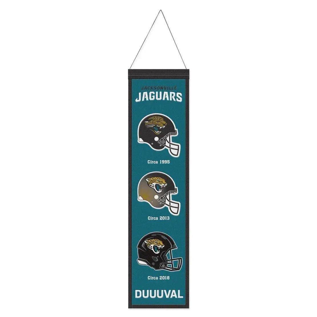  Jacksonville Jaguars Wool Banner 8x32 Heritage Evolution -  ToylandEU™