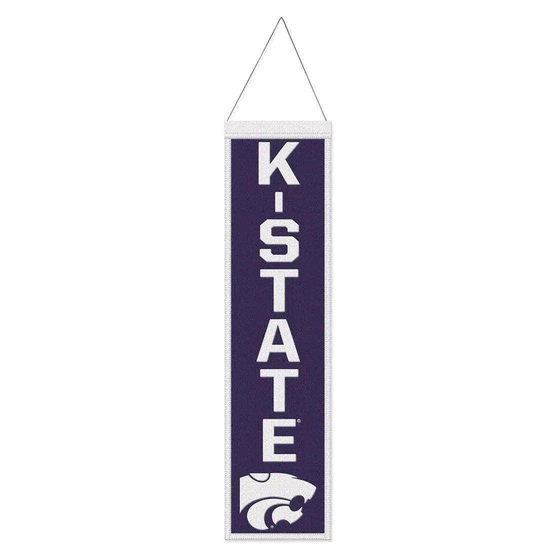  Kansas State Wildcats Wool Banner 8x32 Heritage Slogan -  ToylandEU™