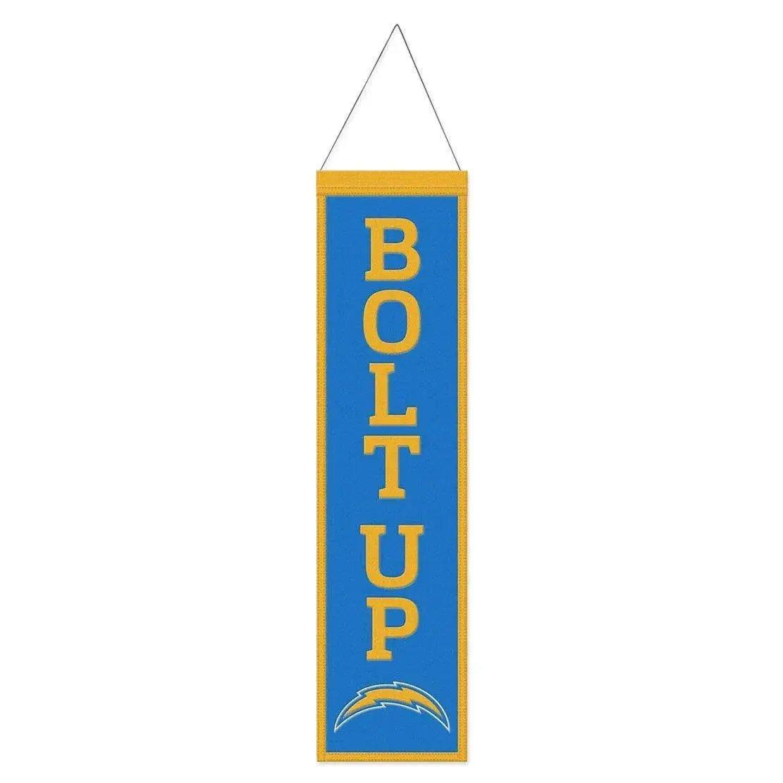  Los Angeles Chargers Wool Banner 8x32 Heritage Slogan -  ToylandEU™