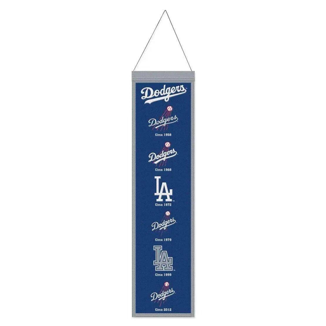  Los Angeles Dodgers Wool Banner 8x32 Heritage Evolution -  ToylandEU™