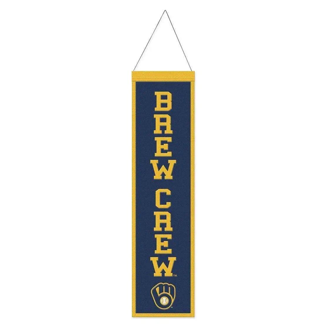  Milwaukee Brewers Wool Banner 8x32 Heritage Slogan Design -  ToylandEU™