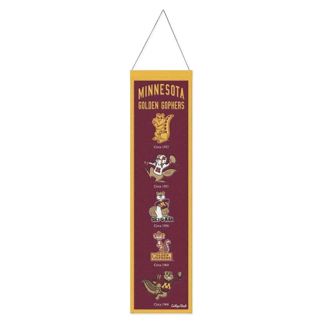  Minnesota Golden Gophers Wool Banner 8x32 Heritage Design -  ToylandEU™