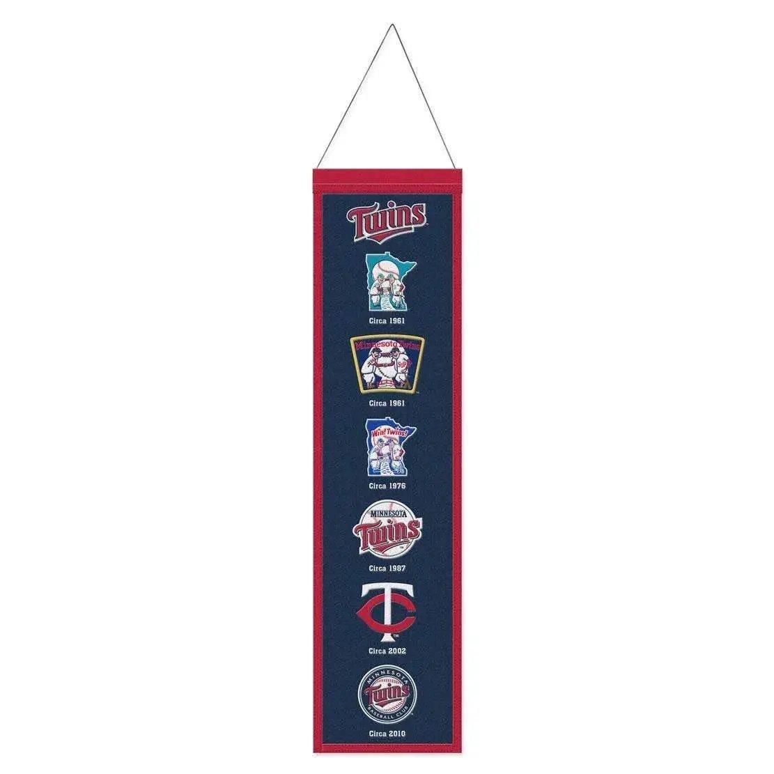  Minnesota Twins Wool Banner 8x32 Heritage Evolution Design -  ToylandEU™