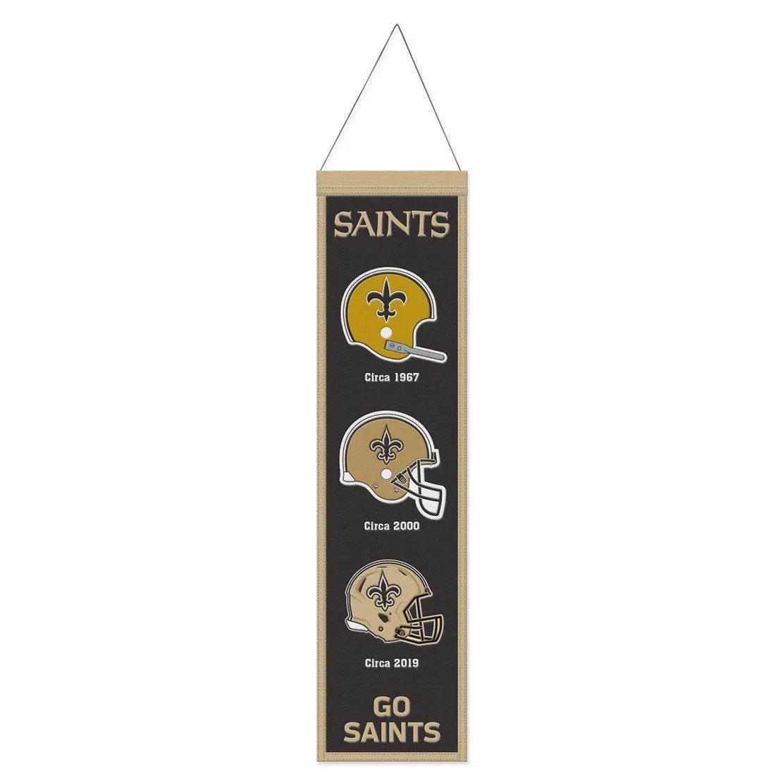  New Orleans Saints Wool Banner 8x32 Evolution Design -  ToylandEU™