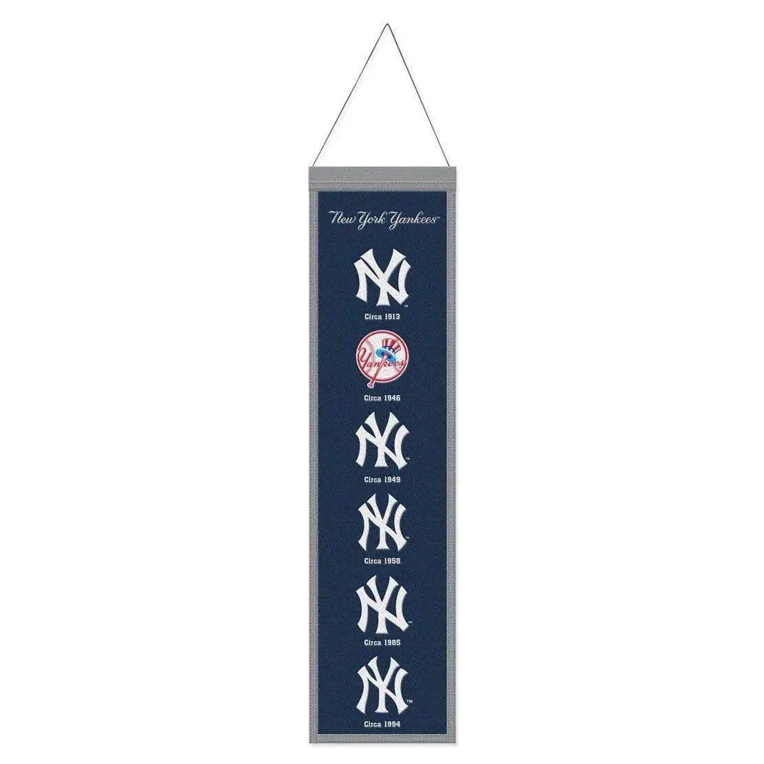 New York Yankees Wool Banner 8x32 Heritage Evolution Design -  ToylandEU™