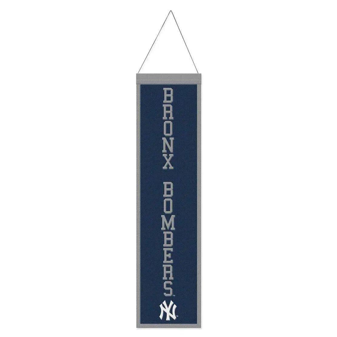  New York Yankees Wool Banner 8x32 Heritage Slogan Design -  ToylandEU™