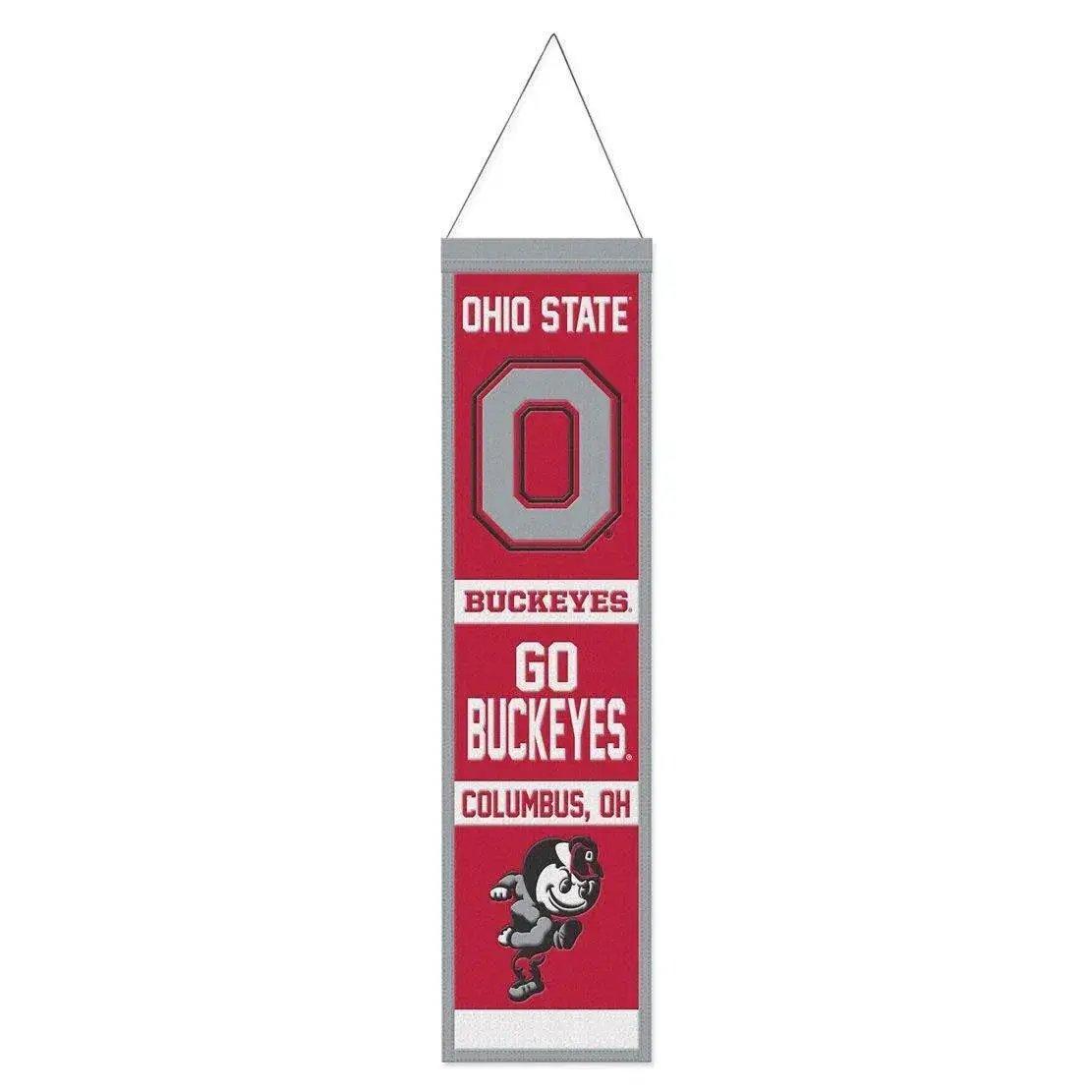  Ohio State Buckeyes Wool Banner 8x32 Heritage Evolution -  ToylandEU™
